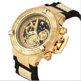 2019 New style unbeaten model Super rotating dial Stopwatch Luminous Calendar multifunction Men's Quartz watch