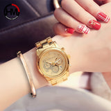 Hannah Martin Top Brand Luxury Women's Watches Fashion Gold Ladies Watch Women Watches Clock relogio feminino reloj mujer