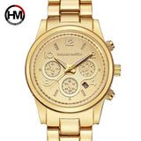 Hannah Martin Top Brand Luxury Women's Watches Fashion Gold Ladies Watch Women Watches Clock relogio feminino reloj mujer