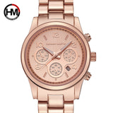 Hannah Martin Top Brand Luxury Women's Watches Fashion Gold Ladies Watch Women Watches Clock relogio feminino reloj mujer
