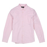 SIMWOOD autumn winter Men Shirts New 2019 Fashion 100% Pure Cotton basic Slim Fit Plus Size Brushed Oxford Shirts  180569