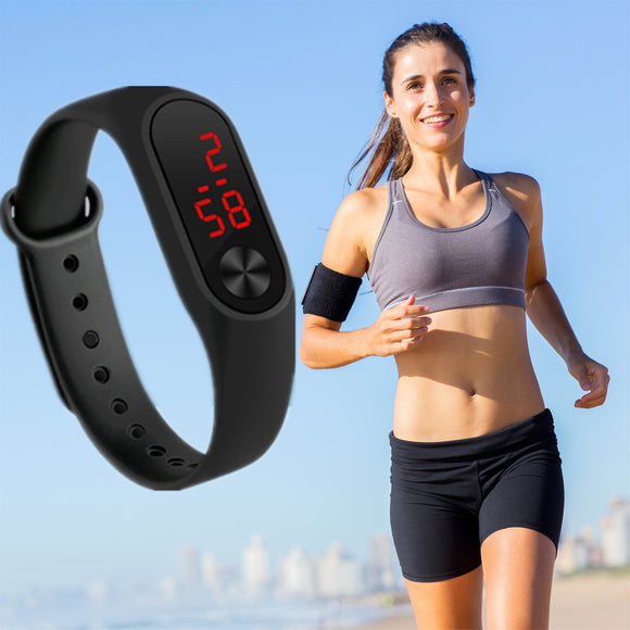 2019 Sports Smart Waterproof Watch New Fashionable Lightweight LED Clock Healthy Movement Women Electrical Watch  Relojes