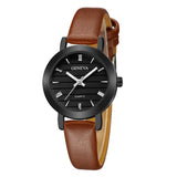 2019 Geneva New relogio feminino Women's Fashion Watches Casual Leather Band Analog Quartz Alloy Wrist Watch Ladies Clock B50