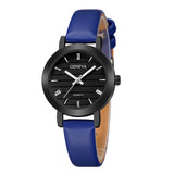 2019 Geneva New relogio feminino Women's Fashion Watches Casual Leather Band Analog Quartz Alloy Wrist Watch Ladies Clock B50