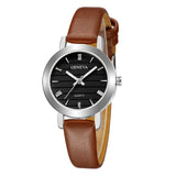 2019 Geneva New relogio feminino Women's Fashion Watches Casual Leather Band Analog Quartz Alloy Wrist Watch Ladies Clock B50
