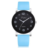 Lvpai Women's Casual Quartz Leather Band Watch Analog Wrist Watch