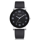 Lvpai Women's Casual Quartz Leather Band Watch Analog Wrist Watch