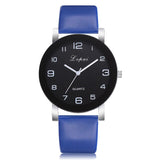 Lvpai Women's Casual Quartz Leather Band Watch Analog Wrist Watch