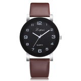 Lvpai Women's Casual Quartz Leather Band Watch Analog Wrist Watch